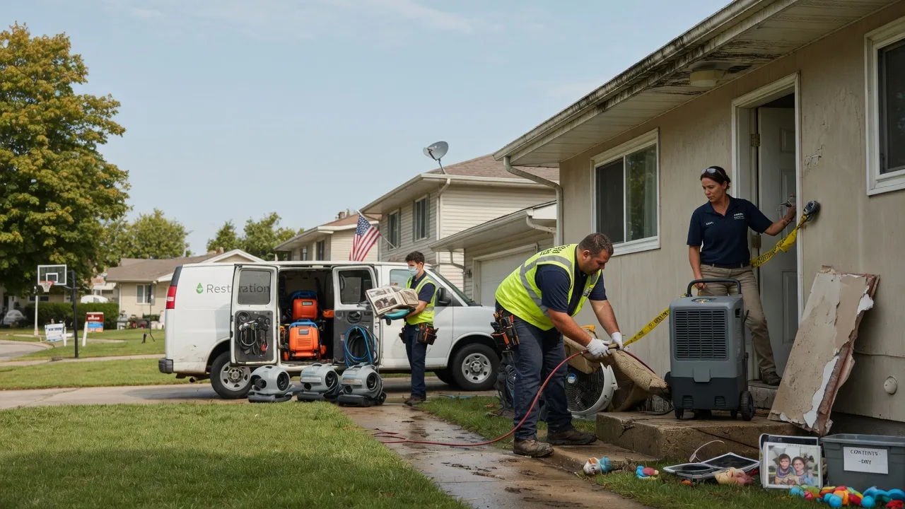 Water Damage Restoration in Warbranch, KY near me